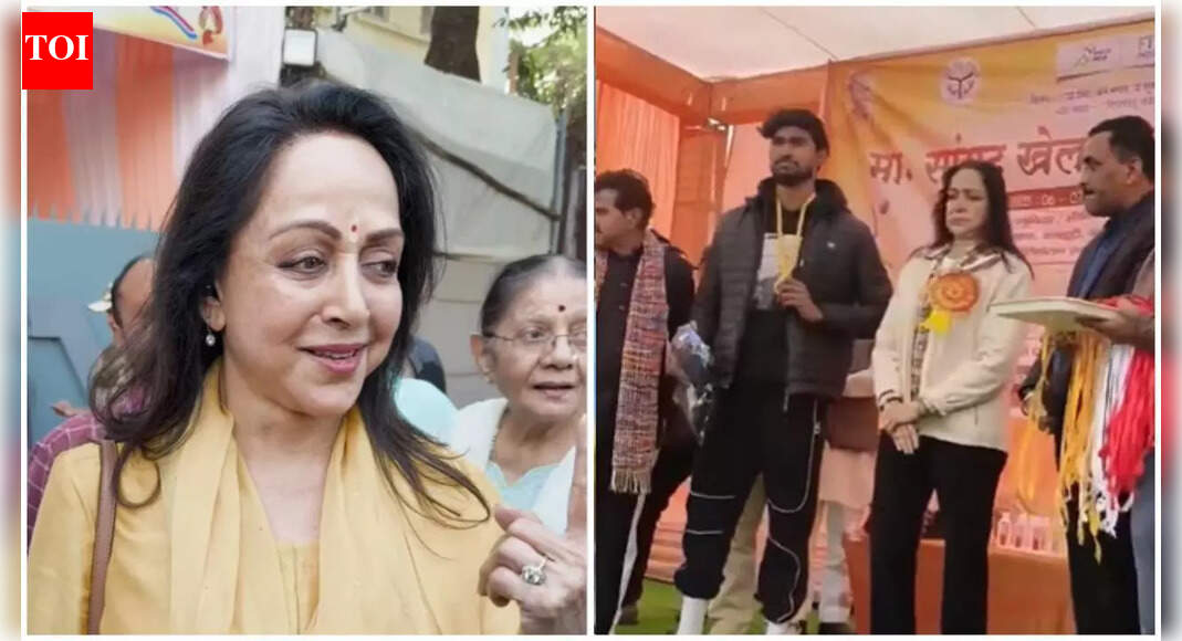 Hema Malini hits back at trolls over ‘not smiling’ video, says ‘Now don’t complain’ while posing for paps during BMC elections
