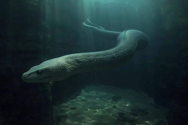 World’s largest sea snake was a 12-metre giant that may have eaten sharks