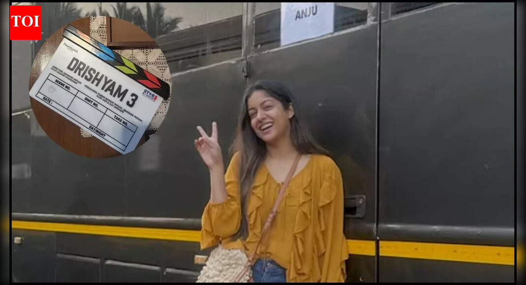 ‘Drishyam 3’ actress Ishita Dutta drops PICS from Ajay Devgn starrer, saying ‘Do I need to say more…’