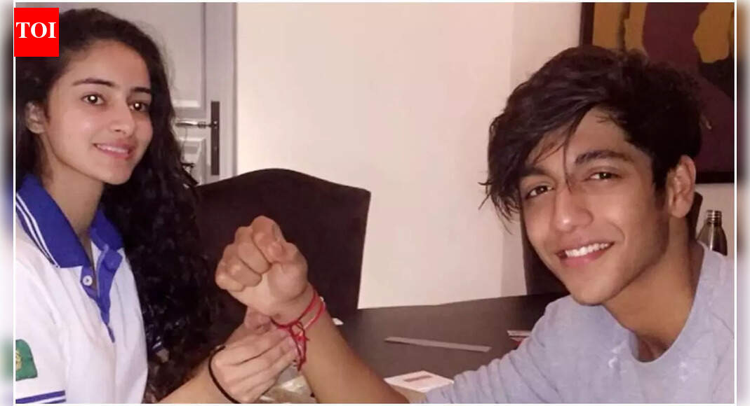 Ananya Panday dives into the viral 2016 trend, shares unseen pics with Ahaan Panday, Suhana Khan and AbRam Khan