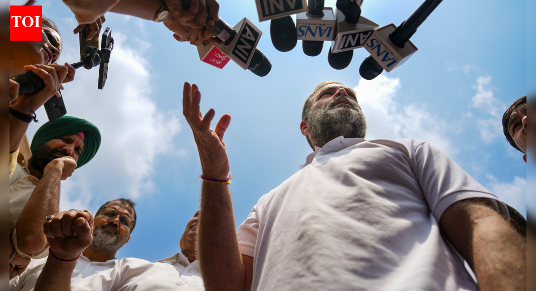 Congress leader Rahul Gandhi on Friday weighed in on the controversy surrounding the alleged fading of indelible ink used during Maharashtra’s civic body elections, using a Gen Z term to accuse the Election Commission of undermining public trust.Amid mounting complaints from voters and opposition parties that the ink applied to mark fingers during Thursday’s polls was fading unusually fast, Rahul described the situation as “gaslighting” by the Election Commission and termed “vote chori” an anti-national act. “I Too Want to Help Develop an India Where We Listen…” Rahul Gandhi During Student Interaction Sharing a media report on X that said “opposition, voters cry foul over fading ink markers”, Gandhi wrote, “Election commission gaslighting citizens is how trust has collapsed in our democracy. Election ResultsMaharashtra Election Results: Devendra Fadnavis-led BJP dominates urban centres, Mahayuti leads across corporations as counting of votes continuesPCMC Election Results 2026: Pawars fail to deliver in Pimpri-Chinchwad, Pune; BJP takes major leadPune PMC Election Results 2026: Counting begins; stakes high after 9-year gapVote Chori is an anti-national act.”The controversy erupted after multiple videos surfaced on social media showing voters claiming that the ink marks on their fingers had faded within hours of voting, raising concerns about the integrity of the electoral process and the possibility of repeat voting.What is gaslighting?Rahul’s use of the term ‘gaslighting’ — commonly associated with Gen Z and millennial discourse — drew attention online.’Gaslighting’ refers to a form of manipulation where people are led to doubt their own memory, perception or understanding of reality. It often involves repeatedly denying clear facts, twisting information, or blaming others’ reactions, eventually causing them to question their own judgment.Victims are gradually led to question their actions, memories, understanding and even their sanity. It typically occurs in situations where there is a power imbalance between the individuals involved. Gaslighting often begins with small, seemingly harmless lies but can escalate over time, with the manipulator convincing the victim that they remember events incorrectly, lack sound judgment, or cannot be trusted to assess situations accurately.Examples:By invoking the term, Rahul appeared to suggest that voters’ concerns were being dismissed or minimised despite visible evidence, further eroding confidence in democratic institutions.The Election Commission has maintained that it will take corrective steps based on the probe’s findings, even as the opposition continues to press for accountability over the ink controversy.About the AuthorTOI News DeskThe TOI News Desk comprises a dedicated and tireless team of journalists who operate around the clock to deliver the most current and comprehensive news and updates to the readers of The Times of India worldwide. With an unwavering commitment to excellence in journalism, our team is at the forefront of gathering, verifying, and presenting breaking news, in-depth analysis, and insightful reports on a wide range of topics. The TOI News Desk is your trusted source for staying informed and connected to the ever-evolving global landscape, ensuring that our readers are equipped with the latest developments that matter most.”Read MoreEnd of ArticleFollow Us On Social MediaVideosErasable Ink Controversy In BMC Elections, SEC Steps In And Orders ProbeEAM Jaishankar Flags Economic Security As Top Priority, Pushes India-Japan De Risking StrategyIndia Blasts Pakistan At United Nations For Pushing Divisive Kashmir Agenda And Spreading FalsehoodsPakistan Continues To Ignore India’s Warning As Drones Return To Valley, Third Incident In Five Days’Adi Shankaracharya Unified India Through Ideas’, Says Amit Shah At Ahmedabad Granthavali LaunchUS Lawmakers Name India As Strategic Partner, Dismiss Pakistan As Ally And Flag China As Top ThreatShaksgam Standoff Triangle: Pakistan Backs China’s Claim, Alleges India Illegally Occupying LadakhPakistan Calls Indian Army Chief’s Terror Camp Remark Delusional Rhetoric, Terror Bosses Blow CoverNew Army Video Highlights Operation Sindoor Strikes On Terror Camps And AirbasesBJP MP Sudhanshu Trivedi Warns Against Left Ideologies, Launches Tarun Vijay’S Book Mantra-Viplav123PhotostoriesBMC Elections 2026: BJP-Shiv Sena alliance on top, Mumbai set for a new mayor after 4 year delayBengal Vice: Congress crushed between Mamata and BJPFrom a massive living room to fancy decor: Bigg Boss 19 fame Pranit More’s lavish house tour10 extraordinary Starfish that redefine ocean beautyFIFA World Cup 2026: Which countries are hosting it? All host cities, dates and how to book ticketsHow to make Paneer Kofta for lunch at homeHappy Birthday Vijay Sethupathi: Best Bigg Boss Tamil moments of the charming actorWhat is Sea Buckthorn that PM Narendra Modi recommends young people should consume regularly: 5 ways to add it in daily mealsSidharth Malhotra birthday special: Dapper moments of the ‘Shershaah starVijay Sethupathi birthday special: Top movies to watch on OTT123Hot PicksMaharashtra Election ResultsBudget 2026Gold rate todayBank holiday todayBMC Election ResultsPublic holidays January 2026Bank Holidays JanuaryTop TrendingMLB Trade RumorsKDMC Election ResultPAK vs ENG Live ScoreAUS vs IRE Live ScoreMira Bhayandar Election ResultPuka Nacuas BrotherMarvel Rivals Season 6 Release DateJohn wolfords net worthDelhi Digital ArrestDelhi Rape and Murder Case