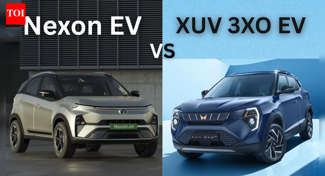Mahindra XUV 3XO electric vs Tata Nexon: Subcompact EV comparison