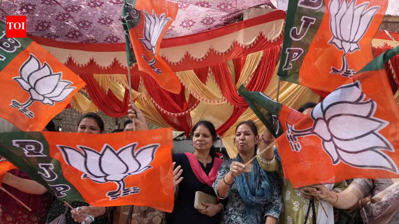 BJP flag  The ruling Mahayuti is set to secure the mayor’s post in the 81-member Nanded Waghala Municipal Corporation, where vote counting has been underway since 10 am on Friday.The BJP has won 40 civic wards and is leading in five more, while its ally, the Eknath Shinde-led Shiv Sena, has secured one seat and is ahead in six others. BMC Polls 2026: Inside Mumbai’s Civic Giant Whose Budget Is Bigger Than Many Indian States Ajit Pawar’s Nationalist Congress Party has won seven seats, while the Congress and its allies have secured six wards and are leading in four others. Four candidates of the Asaduddin Owaisi-led AIMIM have also emerged victorious.Polling for the Nanded Waghala Municipal Corporation, along with elections to 28 other civic bodies across Maharashtra, was held on Thursday.The BJP is also poised to secure the mayor’s post in Mumbai’s Brihanmumbai Municipal Corporation (BMC), where, along with the Shiv Sena, it is on track to record its highest-ever tally. For 27 years, the BMC was controlled by the undivided Shiv Sena, until the party split in 2022 into factions led by Eknath Shinde and former Maharashtra chief minister Uddhav Thackeray, whose father, Bal Thackeray, founded the party in 1966.The BMC is the richest municipal corporation in India and among the wealthiest in Asia, with an annual budget of Rs 74,400 crore for 2026–27.About the AuthorTOI News DeskThe TOI News Desk comprises a dedicated and tireless team of journalists who operate around the clock to deliver the most current and comprehensive news and updates to the readers of The Times of India worldwide. With an unwavering commitment to excellence in journalism, our team is at the forefront of gathering, verifying, and presenting breaking news, in-depth analysis, and insightful reports on a wide range of topics. The TOI News Desk is your trusted source for staying informed and connected to the ever-evolving global landscape, ensuring that our readers are equipped with the latest developments that matter most.”Read MoreEnd of ArticleFollow Us On Social MediaVideosIndia Named Global Growth Engine By IMF, BJP Says Global Data Exposes Rahul Gandhi’s ClaimErasable Ink Controversy In BMC Elections, SEC Steps In And Orders ProbeEAM Jaishankar Flags Economic Security As Top Priority, Pushes India-Japan De Risking StrategyIndia Blasts Pakistan At United Nations For Pushing Divisive Kashmir Agenda And Spreading FalsehoodsPakistan Continues To Ignore India’s Warning As Drones Return To Valley, Third Incident In Five Days’Adi Shankaracharya Unified India Through Ideas’, Says Amit Shah At Ahmedabad Granthavali LaunchUS Lawmakers Name India As Strategic Partner, Dismiss Pakistan As Ally And Flag China As Top ThreatShaksgam Standoff Triangle: Pakistan Backs China’s Claim, Alleges India Illegally Occupying LadakhPakistan Calls Indian Army Chief’s Terror Camp Remark Delusional Rhetoric, Terror Bosses Blow CoverNew Army Video Highlights Operation Sindoor Strikes On Terror Camps And Airbases123PhotostoriesThe negotiations every child tries at least once with their parents11 vegetarian kebabs for evening snacking during winter monthsBMC Elections 2026: BJP-Shiv Sena alliance on top, Mumbai set for a new mayor after 4 year delayBengal Vice: Congress crushed between Mamata and BJPFrom a massive living room to fancy decor: Bigg Boss 19 fame Pranit More’s lavish house tour10 extraordinary Starfish that redefine ocean beautyFIFA World Cup 2026: Which countries are hosting it? All host cities, dates and how to book ticketsHow to make Paneer Kofta for lunch at homeHappy Birthday Vijay Sethupathi: Best Bigg Boss Tamil moments of the charming actorWhat is Sea Buckthorn that PM Narendra Modi recommends young people should consume regularly: 5 ways to add it in daily meals123Hot PicksMaharashtra Election ResultsBudget 2026Gold rate todayBank holiday todayBMC Election ResultsPublic holidays January 2026Bank Holidays JanuaryTop TrendingMLB Trade RumorsKDMC Election ResultPAK vs ENG Live ScoreAUS vs IRE Live ScoreMira Bhayandar Election ResultPuka Nacuas BrotherMarvel Rivals Season 6 Release DateJohn wolfords net worthDelhi Digital ArrestDelhi Rape and Murder Case