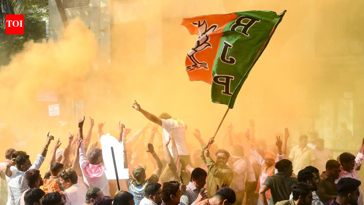 NEW DELHI: The Bharatiya Janata Party and Shiv Sena alliance on Friday mounted a strong performance in the local body elections across 28 municipal corporations across Maharashtra. According to the latest trends by the state election commission, the Mahayuti alliance is leading in Mumbai, Pune, Pimpri-Chinchwad, Nashik, Nagpur and Thane.”It is a day of celebration. Today, in Maharashtra, the people of all Municipal Committees and Municipal Corporations have blessed PM Modi’s policies, his nationalism, and his commitment to a developed India. This victory clearly shows that people are hurting those who are performing the snake dance to the Pakistan Army’s tune, with their votes… This result is a victory for the nationalist forces,” BJP’s national general secretary Tarun Chug said.Election ResultsMaharashtra Election Results: Devendra Fadnavis-led BJP dominates urban centres, Mahayuti leads across corporations as counting of votes continuesPCMC Election Results 2026: Pawars fail to deliver in Pimpri-Chinchwad, Pune; BJP takes major leadPune PMC Election Results 2026: Counting begins; stakes high after 9-year gap  BMC Polls 2026: Inside Mumbai’s Civic Giant Whose Budget Is Bigger Than Many Indian States “Before the result was announced, Rahul Gandhi, like the Crown Prince of the Gandhi-Nehru family, began playing his old tune in a new way. Sometimes the EVM is wrong, sometimes the elections are wrong, sometimes the voter list is wrong, and now the ink is wrong,” he added.Shiv Sena (UBT) with its, lackluster performance, stood at distant second. Meanwhile, the much anticipated coming together of both the factions of NCP also faltered in Pune and Pimpri-Chinchwad Municipal elections.Similarly, Congress also failed to make a mark across all municipal corporation polls.Here are the highlights of the Maharashtra local body polls:Brihanmumbai Municipal CorporationMahyuti alliance is set for a historical victory in Mumbai, ending three-decade reign of Shiv Sena.According to the latest trends, BJP and Eknath Shinde-led Shiv Sena alliance is leading in 117 wards in Mumbai.BJP is leading in 86 seats, Shiv Sena is leading in 31 seats in Mumbai. The Shiv Sena (UBT) alliance has crossed the 68 mark, with the Maharashtra Navnirman Sena (MNS) leading in 9, the UBT Sena in 58, and the NCP (SP) in 1.Similarly, Ajit Pawar’s NCP is also leading in 1 seat, while the Congress party continued to have a dismal performance with leads in only 10 seats.In the high-profile battles, Sena (UBT)’s Foram Parmar is trailing in Ward 1 while Gita Bhandari of the same faction is ahead in Ward 32. Shinde Sena’s Varsha Tembelkar is leading in Ward 51, and BJP candidates Deepak Tavde, Ujjwal Veti, and Neil Somaiya are showing strong leads.In Dharavi, Congress’ Asha Deepak Kale clinched Ward 183, offering a rare bright spot for the party.Mumbai recorded a voter turnout of 52.94 per cent, according to data shared by the State Election Commission.Pune Municipal CorporationThe united Pawars suffered a massive setback in Pune municipal elections.According to reported trends, BJP is leading in 90 out of the 165 seats in Pune Municipal Corporation (PMC), whereas the Pawar-Pawar combo failed to materialise support, staying at 20 seats till now.In Pune’s first results, from Ward No. 20 in the Shankar Maharaj Math-Bibewadi area, three BJP candidates, Rajendra Shilimkar, Tanvi Divekar, and Mansi Deshpande, were elected, while NCP’s Gaurav Ghule also emerged victorious, defeating BJP’s Mahendra Sundecha.The last elections of PMC were held in 2017, eight years ago. Murlidhar Mohol, currently the Union minister of state for civil aviation and cooperation, served as the mayor of Pune till November 2019.Pimpri-Chinchwad Municipal CorporationLike other cities, BJP is poised to sweep Pimpri-Chinchwad local body polls. According to the latest trend, the BJP was leading in 70 seats, while the NCP, led by deputy CM Ajit Pawar, was leading in 40 seats. Both the parties contested the polls in Pune and Pimpri Chinchwad elections independently.The BJP had single-handedly held power in the previous five-year terms from 2017 to 2022 in Pune and PCMC civic bodies, after which the Administrator had control of the civic body due to a delay in civic polls after it was put on hold by the Supreme Court on the reservation issue.In Pune and Pimpri Chinchwad, the BJP is contesting independently against its Mahayuti partners, the NCP and Shiv Sena, headed by deputy CMs Ajit Pawar and Eknath Shinde, respectively. The Uddhav Thackeray-led Shiv Sena (UBT) and the Congress are also in the fray.The poll campaign in Pune and Pimpri Chinchwad was marked by sharp exchanges between Deputy CM Ajit Pawar and the BJP. Ajit Pawar had targeted the local BJP leadership over the alleged irregularities in the functioning of the two civic bodies.Nagpur Municipal CorporationThe Mahayuti alliance also registered a solid performance in Nagpur local body polls. According to the latest trends, Mahayuti alliance has crossed the majority mark in the 151 seats of the local body.The BJP is looking comfortable with over 80 seats out of 151 in Nagpur.The Congress is trailing far behind, while no other Maha Vikas Aghadi constituent has reached double-digit figures in the counting so far.Nagpur recorded a voter turnout of 51 per cent in the civic polls held on Thursday, a civic official said. Chief minister Devendra Fadnavis, Union minister Nitin Gadkari and RSS chief Mohan Bhagwat were among those who cast their votes.The Nagpur Municipal Corporation has 151 seats across 38 wards. The BJP has 143 seats contesting , while its ally, the Shiv Sena, is fielding candidates in eight.Thane Municipal CorporationTrends from the Thane civic polls show the Mahayuti alliance leading in 41 seats as counting continues, with the Shinde’s Shiv Sena ahead in 27 seats and the BJP in 14. Meanwhile, the Shiv Sena (UBT) and the MNS are leading in one seat each, NCP is ahead in seven seats, and Congress is ahead on 2 seats.Among the bigger flashpoints is ward 9 in Naupada-Kopri administrative division, where the two Sena factions are squaring off in two seats. In Diva, MNS mounted a direct challenge to Shiv Sena in seats 27A, 28C and 20C in Naupada, while also taking on BJP in seat 11C. In two Diva seats, candidates from MNS and Sena (UBT) were fielded independently, possibly signalling a calibrated attempt to collectively blunt Sena’s dominance.About the AuthorTOI News DeskThe TOI News Desk comprises a dedicated and tireless team of journalists who operate around the clock to deliver the most current and comprehensive news and updates to the readers of The Times of India worldwide. With an unwavering commitment to excellence in journalism, our team is at the forefront of gathering, verifying, and presenting breaking news, in-depth analysis, and insightful reports on a wide range of topics. The TOI News Desk is your trusted source for staying informed and connected to the ever-evolving global landscape, ensuring that our readers are equipped with the latest developments that matter most.”Read MoreEnd of ArticleFollow Us On Social MediaVideosIndia Named Global Growth Engine By IMF, BJP Says Global Data Exposes Rahul Gandhi’s ClaimErasable Ink Controversy In BMC Elections, SEC Steps In And Orders ProbeEAM Jaishankar Flags Economic Security As Top Priority, Pushes India-Japan De Risking StrategyIndia Blasts Pakistan At United Nations For Pushing Divisive Kashmir Agenda And Spreading FalsehoodsPakistan Continues To Ignore India’s Warning As Drones Return To Valley, Third Incident In Five Days’Adi Shankaracharya Unified India Through Ideas’, Says Amit Shah At Ahmedabad Granthavali LaunchUS Lawmakers Name India As Strategic Partner, Dismiss Pakistan As Ally And Flag China As Top ThreatShaksgam Standoff Triangle: Pakistan Backs China’s Claim, Alleges India Illegally Occupying LadakhPakistan Calls Indian Army Chief’s Terror Camp Remark Delusional Rhetoric, Terror Bosses Blow CoverNew Army Video Highlights Operation Sindoor Strikes On Terror Camps And Airbases123PhotostoriesThe negotiations every child tries at least once with their parents11 vegetarian kebabs for evening snacking during winter monthsBMC Elections 2026: BJP-Shiv Sena alliance on top, Mumbai set for a new mayor after 4 year delayBengal Vice: Congress crushed between Mamata and BJPFrom a massive living room to fancy decor: Bigg Boss 19 fame Pranit More’s lavish house tour10 extraordinary Starfish that redefine ocean beautyFIFA World Cup 2026: Which countries are hosting it? All host cities, dates and how to book ticketsHow to make Paneer Kofta for lunch at homeHappy Birthday Vijay Sethupathi: Best Bigg Boss Tamil moments of the charming actorWhat is Sea Buckthorn that PM Narendra Modi recommends young people should consume regularly: 5 ways to add it in daily meals123Hot PicksMaharashtra Election ResultsBudget 2026Gold rate todayBank holiday todayBMC Election ResultsPublic holidays January 2026Bank Holidays JanuaryTop TrendingMLB Trade RumorsKDMC Election ResultPAK vs ENG Live ScoreAUS vs IRE Live ScoreMira Bhayandar Election ResultPuka Nacuas BrotherMarvel Rivals Season 6 Release DateJohn wolfords net worthDelhi Digital ArrestDelhi Rape and Murder Case