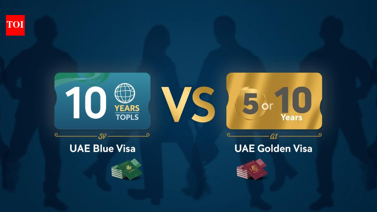UAE Blue Visa vs Golden Visa: Difference, eligibility, and which one suits you for long-term residency | World News
