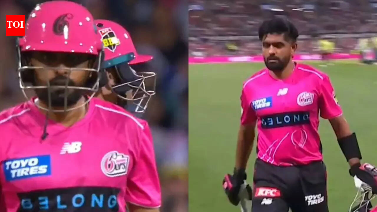 Pakistan’s Babar Azam furious at Steve Smith in BBL; video goes viral – Watch