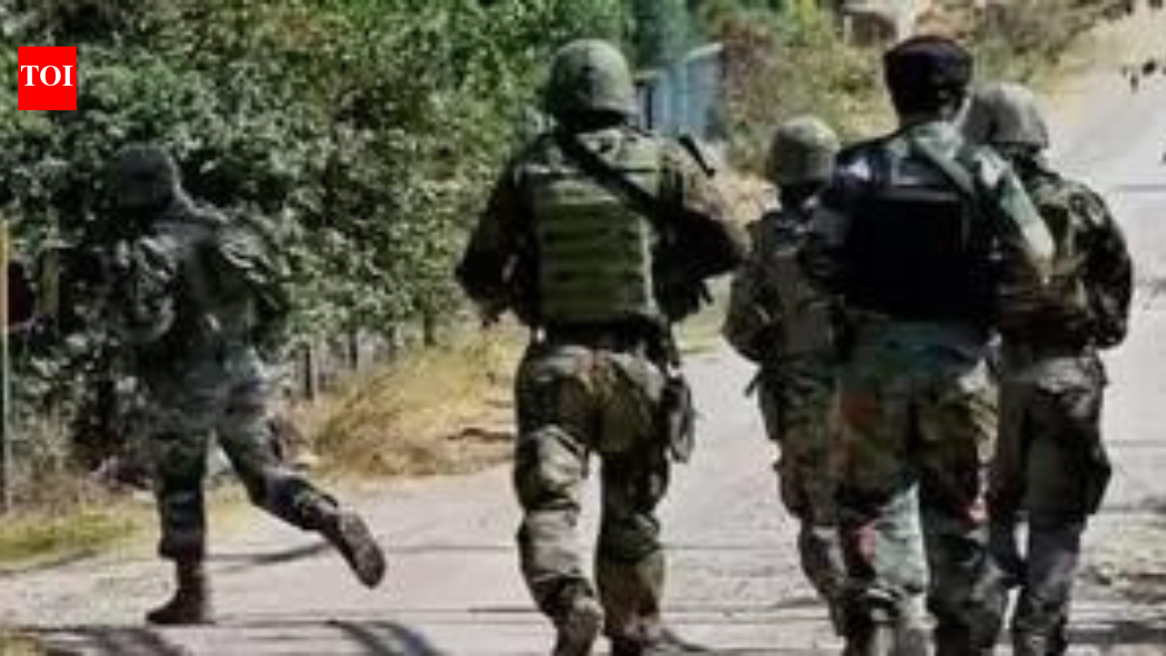Representative image JAMMU: Security forces have busted three terror hideouts during an ongoing joint operation in J&K’s Kathua district, officials said Friday. The first hideout was busted in Kamad Nallah area on Jan 8, while two more were discovered in Billawar, about 80km away, on Friday.A massive cordon-and-search operation has been underway in the region — spanning Kamad Nallah, Kalaban, Dhanu Parole, and Billawar — since Jan 7 to track and kill fleeing terrorists, based on intelligence inputs and reported sightings of terror suspects. A brief gunfight had erupted between troops and ultras in the forested belt of Najote on Jan 7, following which the operation was intensified over the past week.“During the searches in Kamad Nallah, holed-up terrorists opened fire at the troops, triggering a gun battle that lasted through the night. Subsequently, one terrorist hideout was detected early on Jan 8, from where security forces recovered two empty M4 cartridges, a plastic box containing desi ghee, a polythene packet of almonds, hand gloves, a cap, a blanket, a tarpaulin sheet, a small pouch and a polythene bag,” a police spokesperson said.The operation continued, and the cordon was expanded to cover over a dozen villages and surrounding areas, with additional troops and reinforcements rushed in.On Friday, two more hideouts were busted in Billawar’s Kalikhad and Kalaban areas. “The recovery included a cooking gas cylinder, cooking oil, charger wire, hand gloves, cooking and eating utensils, an empty oil gallon, large plastic bags, a torch, blankets, containers and wrappers of eatables, along with other miscellaneous items,” the spokesperson said.Kathua SSP Mohita Sharma said the operation was still underway.End of ArticleFollow Us On Social MediaVideosDevendra Fadnavis Says BJP Created History in Maharashtra Civic ElectionsDeloitte Partner Says Budget Must Fix GST Gaps, Cut Costs, Boost Domestic ManufacturingAs Iran Burns, India Flags Risk To 9,000 Indians, MEA Sets Record Straight On Chabahar Port Exit’North Indian Girls Face Curbs’: DMK MP Sparks Row; Trump Warns Iran of Brutal Action Over KillingsSC Stays FIRs Against ED, Issues Notice To Didi; Raj Thackeray’s Big Bombshell In Mumbai Civic PollsBJP-Alliance Sweeps BMC Polls, Thackeray Reunion Flops; Rahul Slams EC Over ‘Ink Mark’ RowBritish MP Bob Blackman Warns Of Hindu Killings In Bangladesh As Extremism Rises, Democracy FaltersRanchi ED Raid: Jharkhand HC Calls Police Action ‘Pre-Planned’, Orders Security BoostMumbai And Pune Verdict Shake Thackeray And Pawar Dynasties As Legacy Politics Faces Reality CheckPiyush Goyal Says Startup India Generated Over 21 Lakh Jobs, Credits PM Modi123PhotostoriesHow to make Moong Dal Chilla for breakfast5 warm Indian destinations above 25°C right now to escape the winter chillExclusive – Naagin 7’s Eisha Singh on bond with Priyanka Chahar Choudhary, Bigg Boss journey; says ‘It took a very long time to come out of it’5 lizards that look like real-life dragonsVande Bharat Sleeper Launch On January 17: How Is New Indian Railways Train Better Than Rajdhani? Top Features & Stunning PhotosHow to make Kerala Chicken Curry at home8 rare baby girl names with powerful meaningsKanjeevaram vs Banarasi silk: Which saree is best for your wedding day?Top 5 Southern Indian fish dishes that are full of flavours and traditionKaran Johar, Sanjay Dutt, Sunny Leone: Bollywood celebrities who welcomed parenthood with twins123Hot PicksMaharashtra Election ResultsBudget 2026Gold rate todayBank holiday todayBMC Election ResultsPublic holidays January 2026Bank Holidays JanuaryTop TrendingGracie HuntTravis KelceNBA Trade RumorsEdmonton OilersLinus UllmarkMaharashtra Civic Poll ResultsAustin Reaves Net WorthJohn wolfords net worthDelhi Digital ArrestDelhi Rape and Murder Case