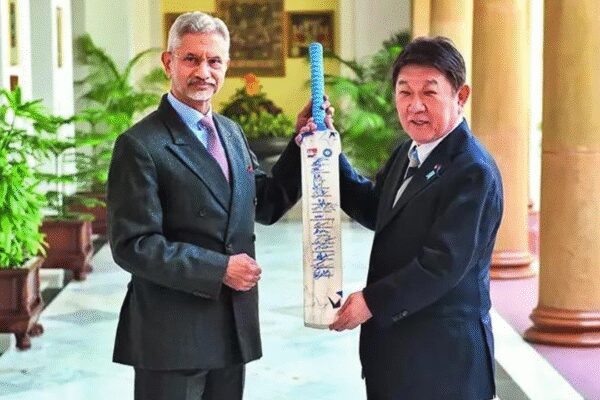 Jaishankar receives a memento from Motegi in New Delhi on Friday (IANS photo) NEW DELHI: Foreign minister S Jaishankar and his Japanese counterpart Toshimitsu Motegi Friday chaired the 18th India-Japan strategic dialogue that saw both sides agreeing to boost cooperation in AI and critical minerals while seeking enhanced engagement on issues related to South Asia, West Asia and Africa and reaffirming their commitment to development of India’s northeast. Among the significant outcomes was a decision to establish a Japan-India AI strategic dialogue and to ramp up dialogue both between the private sectors and govts on issues related to economic security. Jaishankar and Motegi, who called on PM Narendra Modi in the morning, also decided to convene the joint working group on critical minerals early this year under the economic security initiative to advance collaboration in the fields of rare earths and critical minerals, according to the MEA.Both sides agreed to expedite the Mumbai-Ahmedabad bullet train (Shinkansen) project and Japan reiterated its commitment to supply India with the next-gen E10 Shinkansen train. According to Japan, the AI initiative is aimed at achieving innovation and growth. There was focus on also boosting startup cooperation through a support initiative.The ministers discussed resilient supply chains, critical minerals, defence and discussed ways to address energy, health, and maritime security. “Economic security today is particularly paramount. I think both our countries attach enormous importance to it, and how to de-risk our own economies, and how to de-risk the international economy are both very important,” said Jaishankar.Amid uncertainty over Quad, Jaishankar told Motegi India att-ached highest priority to working with Japan in forums like Quad, UN, G4 and G20. “We are leading democracies, we are the major economies of the world, and we have today not just an opportunity, but also an obligation, a duty to shape the global order, and in the current uncertain global situation, it’s even more important that we work closely towards shared strategic goals,” said Jaishankar.Japan’s foreign ministry spokesperson Toshihiro Kitamura said that “in order to have the engagement of the US in this region, we believe that Quad is a very important framework to facilitate such cooperation”. Japan expressed interest in quickly formalising the deal to supply the Indian Navy with Unified Complex Radio Antenna.End of ArticleFollow Us On Social MediaVideosDevendra Fadnavis Says BJP Created History in Maharashtra Civic ElectionsDeloitte Partner Says Budget Must Fix GST Gaps, Cut Costs, Boost Domestic ManufacturingAs Iran Burns, India Flags Risk To 9,000 Indians, MEA Sets Record Straight On Chabahar Port Exit’North Indian Girls Face Curbs’: DMK MP Sparks Row; Trump Warns Iran of Brutal Action Over KillingsSC Stays FIRs Against ED, Issues Notice To Didi; Raj Thackeray’s Big Bombshell In Mumbai Civic PollsBJP-Alliance Sweeps BMC Polls, Thackeray Reunion Flops; Rahul Slams EC Over ‘Ink Mark’ RowBritish MP Bob Blackman Warns Of Hindu Killings In Bangladesh As Extremism Rises, Democracy FaltersRanchi ED Raid: Jharkhand HC Calls Police Action ‘Pre-Planned’, Orders Security BoostMumbai And Pune Verdict Shake Thackeray And Pawar Dynasties As Legacy Politics Faces Reality CheckPiyush Goyal Says Startup India Generated Over 21 Lakh Jobs, Credits PM Modi123PhotostoriesHow to make Moong Dal Chilla for breakfast5 warm Indian destinations above 25°C right now to escape the winter chillExclusive – Naagin 7’s Eisha Singh on bond with Priyanka Chahar Choudhary, Bigg Boss journey; says ‘It took a very long time to come out of it’5 lizards that look like real-life dragonsVande Bharat Sleeper Launch On January 17: How Is New Indian Railways Train Better Than Rajdhani? Top Features & Stunning PhotosHow to make Kerala Chicken Curry at home8 rare baby girl names with powerful meaningsKanjeevaram vs Banarasi silk: Which saree is best for your wedding day?Top 5 Southern Indian fish dishes that are full of flavours and traditionKaran Johar, Sanjay Dutt, Sunny Leone: Bollywood celebrities who welcomed parenthood with twins123Hot PicksMaharashtra Election ResultsBudget 2026Gold rate todayBank holiday todayBMC Election ResultsPublic holidays January 2026Bank Holidays JanuaryTop TrendingGracie HuntTravis KelceNBA Trade RumorsEdmonton OilersLinus UllmarkMaharashtra Civic Poll ResultsAustin Reaves Net WorthTua TagovailoaDana WhiteToto Wolff and Christian Horner Net Worth