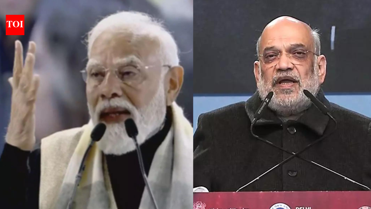 NEW DELHI: As the BJP-led governing alliance registered a massive victory in the 29 municipal corporations in Mahrashtra, PM Narendra Modi, asserting that the results indicate NDA’s deepening bond with people, said on X: “Thank you Maharashtra! The dynamic people of the state blessed NDA’s agenda of pro-people good governance.” This is a vote to add momentum to progress and celebrate the glorious culture that the state is associated with, he said, lauding NDA workers for effectively countering “lies of opposition”.Union home minister Amit Shah said, “The tremendous success of BJP-Shiv Sena alliance in Maharashtra municipal corporation elections makes one thing very clear – that today, the trust of the people in every nook and corner of the country rests only and only on the development policies of NDA govt under Modi’s leadership.” “This historic success is nothing but the seal of approval stamped by people of Maharashtra on development and public welfare work carried out by Mahayuti govt,” Shah wrote on X.End of ArticleFollow Us On Social MediaVideosDevendra Fadnavis Says BJP Created History in Maharashtra Civic ElectionsDeloitte Partner Says Budget Must Fix GST Gaps, Cut Costs, Boost Domestic ManufacturingAs Iran Burns, India Flags Risk To 9,000 Indians, MEA Sets Record Straight On Chabahar Port Exit’North Indian Girls Face Curbs’: DMK MP Sparks Row; Trump Warns Iran of Brutal Action Over KillingsSC Stays FIRs Against ED, Issues Notice To Didi; Raj Thackeray’s Big Bombshell In Mumbai Civic PollsBJP-Alliance Sweeps BMC Polls, Thackeray Reunion Flops; Rahul Slams EC Over ‘Ink Mark’ RowBritish MP Bob Blackman Warns Of Hindu Killings In Bangladesh As Extremism Rises, Democracy FaltersRanchi ED Raid: Jharkhand HC Calls Police Action ‘Pre-Planned’, Orders Security BoostMumbai And Pune Verdict Shake Thackeray And Pawar Dynasties As Legacy Politics Faces Reality CheckPiyush Goyal Says Startup India Generated Over 21 Lakh Jobs, Credits PM Modi123PhotostoriesNature’s regenerators: 5 animals that can grow back lost body parts5 daily habits that secretly kill your productivity (And how to fix them)How to make Moong Dal Chilla for breakfast5 warm Indian destinations above 25°C right now to escape the winter chillExclusive – Naagin 7’s Eisha Singh on bond with Priyanka Chahar Choudhary, Bigg Boss journey; says ‘It took a very long time to come out of it’5 lizards that look like real-life dragonsVande Bharat Sleeper Launch On January 17: How Is New Indian Railways Train Better Than Rajdhani? Top Features & Stunning PhotosHow to make Kerala Chicken Curry at home8 rare baby girl names with powerful meaningsKanjeevaram vs Banarasi silk: Which saree is best for your wedding day?123Hot PicksMaharashtra Election ResultsBudget 2026Gold rate todayBank holiday todayBMC Election ResultsPublic holidays January 2026Bank Holidays JanuaryTop TrendingGracie HuntTravis KelceNBA Trade RumorsEdmonton OilersLinus UllmarkMaharashtra Civic Poll ResultsAustin Reaves Net WorthTua TagovailoaDana WhiteToto Wolff and Christian Horner Net Worth