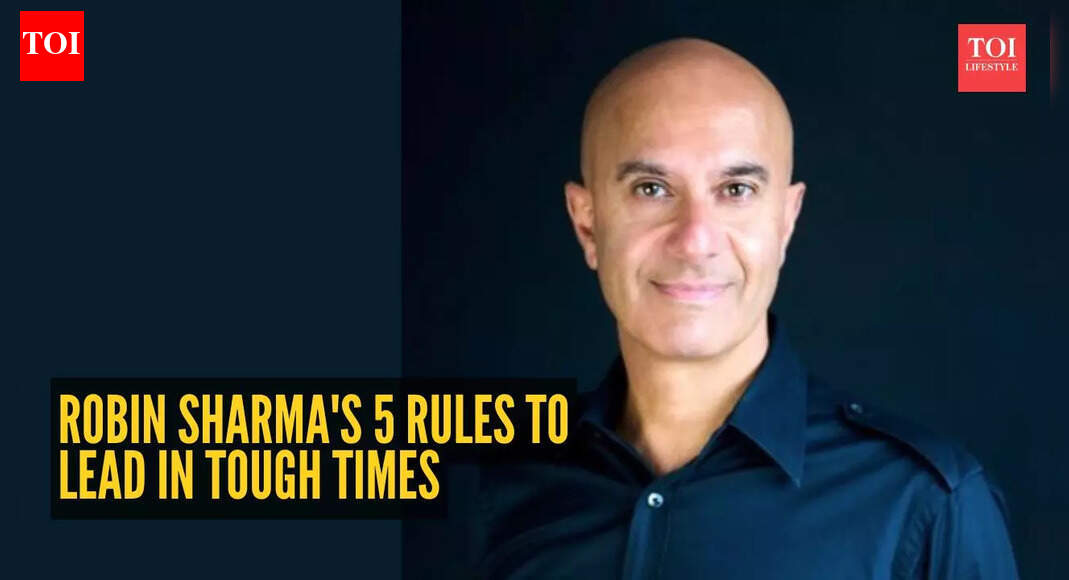 Robin Sharma reveals 5 rules to lead in tough times