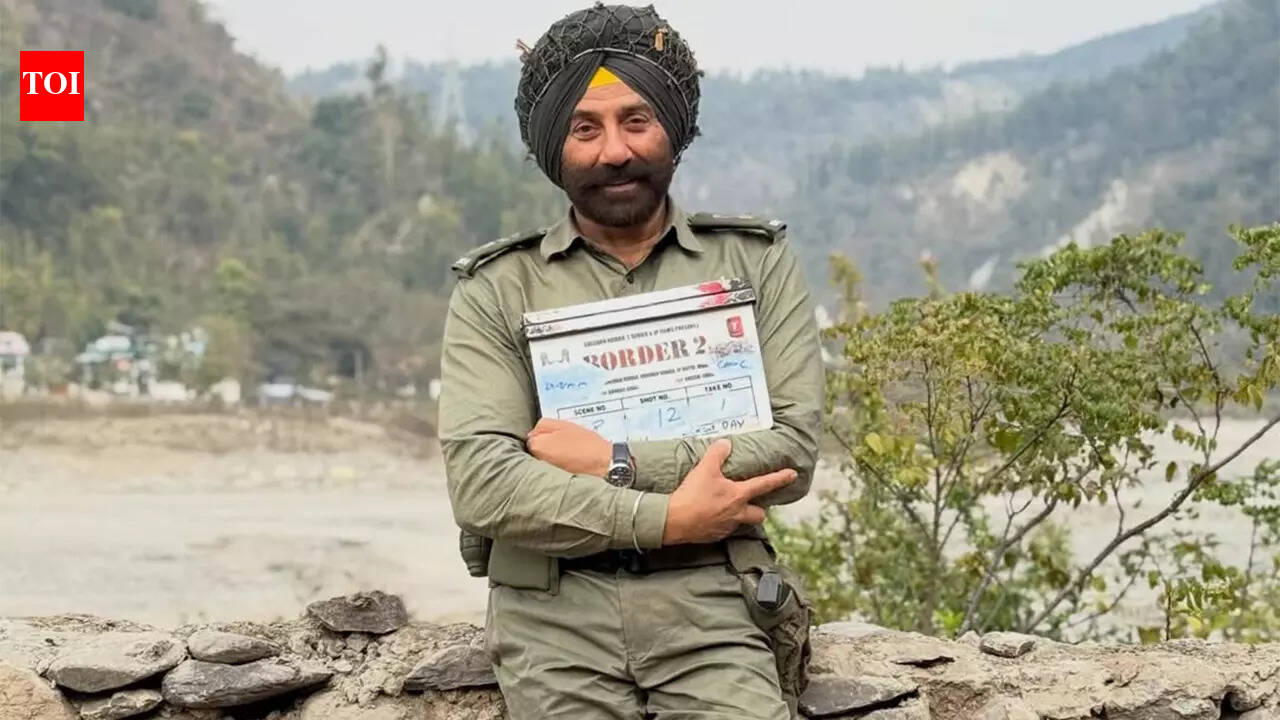 Sunny Deol’s strong yet vulnerable avatar in BTS photos from ‘Border 2’ win the internet, Esha Deol, Bobby Deol react