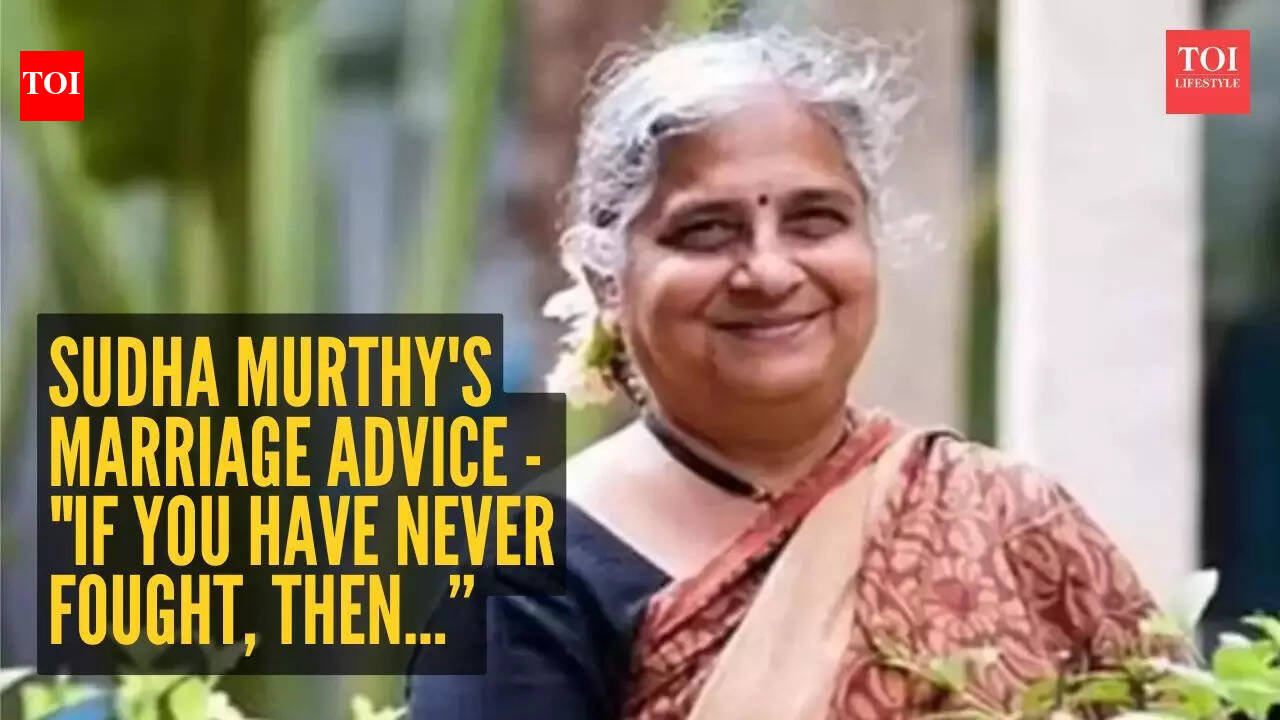Relationship tip of the day: Sudha Murthy’s marriage advice – “If you have never fought, then you are not husband and wife…”