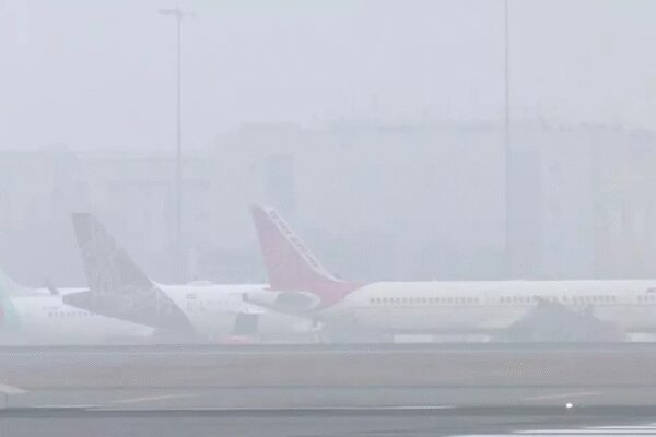 Representative image NEW DELHI: Delhi airport on Saturday issued a passenger advisory warning of possible flight disruptions due to dense morning fog expected to continue on Sunday. Citing the India Meteorological Department, the airport said low visibility conditions could impact some flight operations.”According to the India Meteorological Department, dense morning fog will continue tomorrow, leading to low visibility at Delhi Airport. Some flight operations may be impacted,” it said.The advisory also noted that enhanced security arrangements are in place at the airport in view of Republic Day celebrations. “On the occasion of Republic Day, enhanced security measures are in place. We urge passengers to plan extra travel time for a smooth experience,” it said. Airport authorities said ground teams are coordinating with all stakeholders to assist passengers across terminals. Travellers have been asked to check with their respective airlines for the latest flight updates. “Rest assured, our on-ground teams are working closely with all stakeholders to support passengers across all terminals. Passengers are requested to contact the airline concerned for latest flight information,” further stated their advisory.About the AuthorTOI World DeskAt TOI World Desk, our dedicated team of seasoned journalists and passionate writers tirelessly sifts through the vast tapestry of global events to bring you the latest news and diverse perspectives round the clock. With an unwavering commitment to accuracy, depth, and timeliness, we strive to keep you informed about the ever-evolving world, delivering a nuanced understanding of international affairs to our readers. Join us on a journey across continents as we unravel the stories that shape our interconnected world.Read MoreEnd of ArticleFollow Us On Social MediaVideosNSA Ajit Doval Stresses Balance Between Change And Preserving Culture At Raibaar-7 Event‘BJP Won By Betrayal’: Uddhav Thackeray’s First Reaction On Mumbai Civic Poll ResultsShashi Tharoor Sees Hope Amid Iran Silence, Warns Of Uncertainty As Protests Slow Under BlackoutPM Modi Targets Mamata, Declares ‘Asli Poribortan’ In Malda, Says Bengal Needs BJP For Development‘Protecting Rohingyas And Bangladeshis’: BJP MP Sambit Patra Slams Bengal CM Mamata BanerjeePM Modi Flags Off India’s First Vande Bharat Sleeper Train Between Howrah-Guwahati In BengalEurope Looks East As Italian Envoy Bartoli Calls India Key Partner Amid Global Chaos And Trade WarsWhy Donald Trump’s Gaza Peace Board Has Indian-Origin Former Banker And Padma Shri Ajay BangaArunachal Pradesh: 1 Tourist Dead, Another Missing As Ice Cracks On Frozen Sela LakeReza Pahlavi Highlights India As Key Partner For A Democratic Iran In Energy Technology And Trade123PhotostoriesWinter Special: How to make Choco Lava Cake for midnight munching‘Dhurandar’ OTT release: Decoding Ranveer Singh, Akhshaye Khanna and others’ looks ahead of the film’s digital debut10 fiber-rich broccoli dishes for a filling dinnerFrom a luxurious house worth Rs 2.5 crore in Mumbai to car collection- Sunil Grover’s lavish lifestyleWinter Special: How to make Spinach Rice for dinnerTravel influencer Shenaz Treasury recommends these 6 places women must travel to in 2026; safe, stunning and solo-friendlyBigg Boss Tamil 9: From wild card to finalist—Divya’s emotional and eventful journey inside the house5 places around the world that witness the largest animal gatherings’Border 2′: Real life inspirations for Sunny Deol, Varun Dhawan and Diljit Dosanjh’s roles revealed7 simple habits to make kids respect and listen to you123Hot PicksMaharashtra Election ResultsBudget 2026Gold rate todayBank holiday todayVande Bharat sleeperPublic holidays January 2026Bank Holidays JanuaryTop TrendingGracie HuntTravis KelceU19 World CupRyan O’ReillyLebron JamesMaharashtra Civic Poll WinnersConnor McDavidBengaluru EngineerMegan Thee StallionRafael Nadal Net Worth