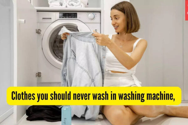 Clothes you should never wash in your washing machine, like ever!