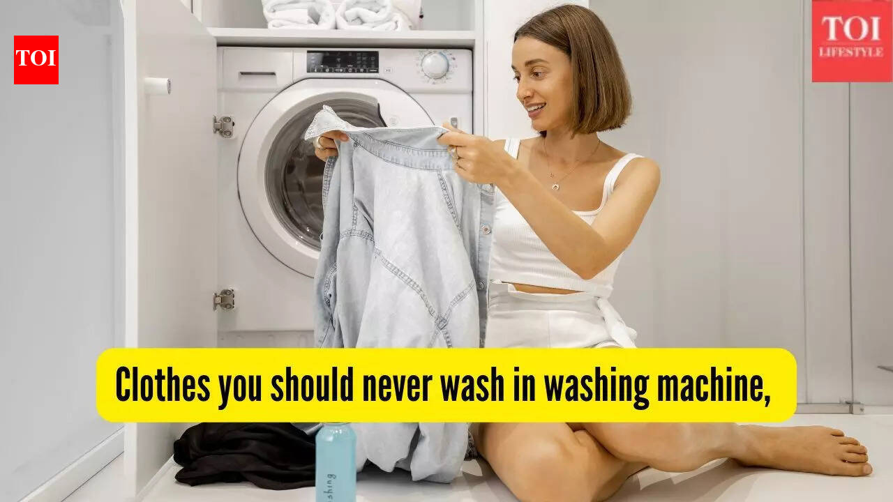 Clothes you should never wash in your washing machine, like ever!