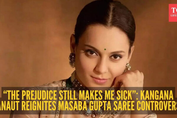 “I cried in my car”: Kangana Ranaut recalls she was asked not to tag Masaba Gupta after wearing her saree to Ram Janmabhoomi