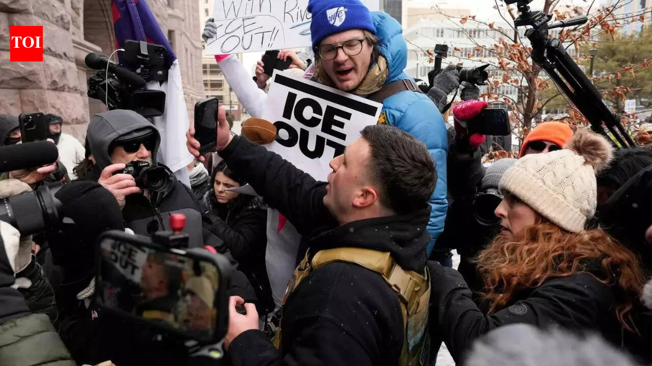 ‘Ripped limb from limb’: January 6 rioter Jake Lang claims he was ‘lynched’ during clash with anti‑ICE protesters in Minneapolis — watch
