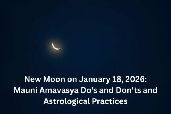 New Moon on January 18, 2026: Mauni Amavasya Do’s and Don’ts and Astrological Practices