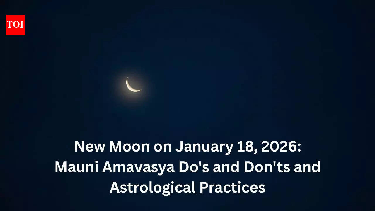 New Moon on January 18, 2026: Mauni Amavasya Do’s and Don’ts and Astrological Practices