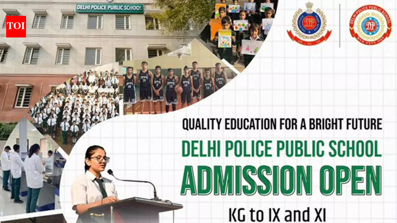 DPPS admissions: Delhi Police Public School invites applications for KG to IX and XI academic session 2026–27