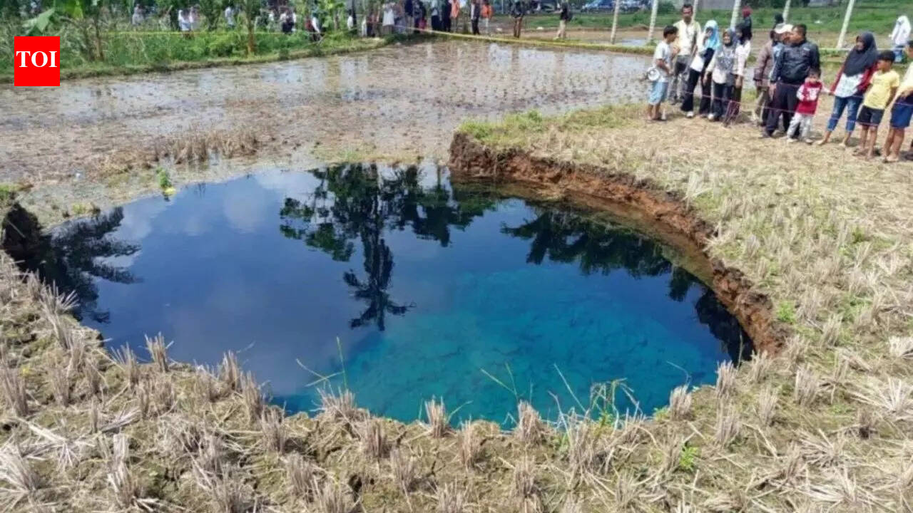 Villagers drank sinkhole water as a ‘miracle cure’, until officials found dangerous bacteria | World News