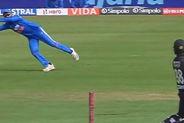 IND vs NZ: Ravindra Jadeja turns flying eagle to dismiss Will Young during 3rd ODI – Watch