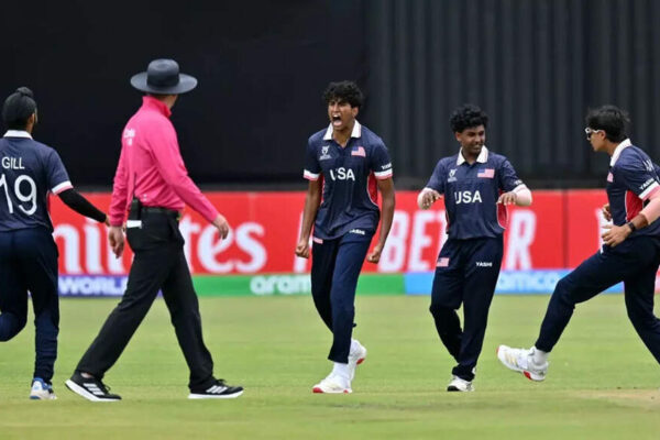 New Zealand Under-19 12/0 in 1.0 Overs
