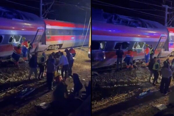 Spain: Over 20 killed after high-speed trains collide; videos show passengers crawling out of windows