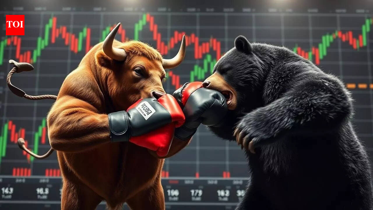 Stock market today: Nifty50 opens below 25,600; BSE Sensex down over 350 points as Trump tariff fears spook global markets