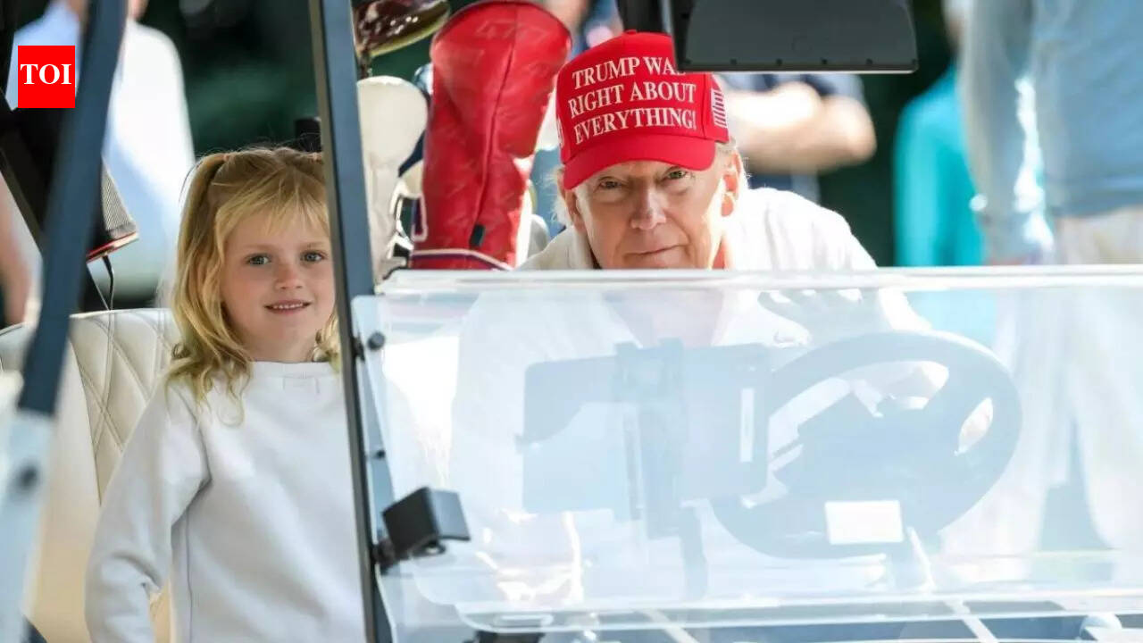 Lara Trump’s ‘Golfing with Grandpa’ photos reveal a gentle side of Donald Trump that social media can’t stop talking about | World News