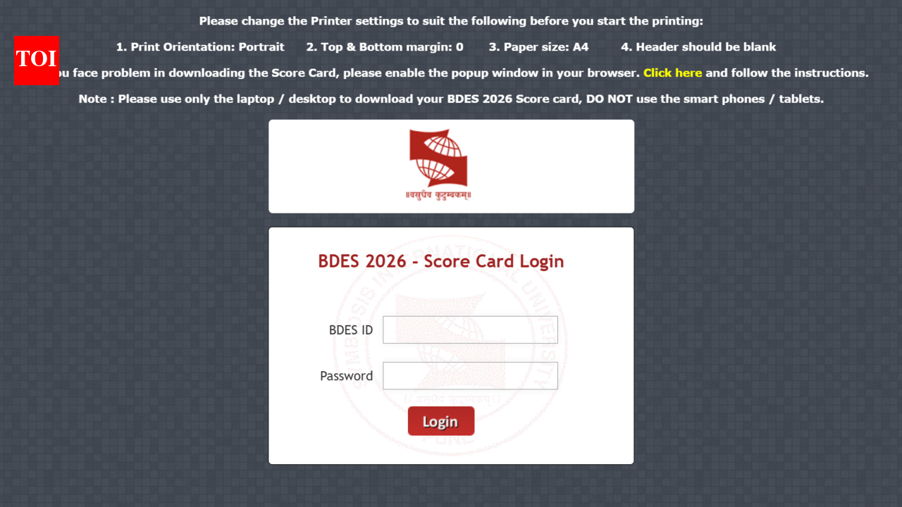 SEED 2026 result released at sid.edu.in: Direct link to download scorecards and key details here