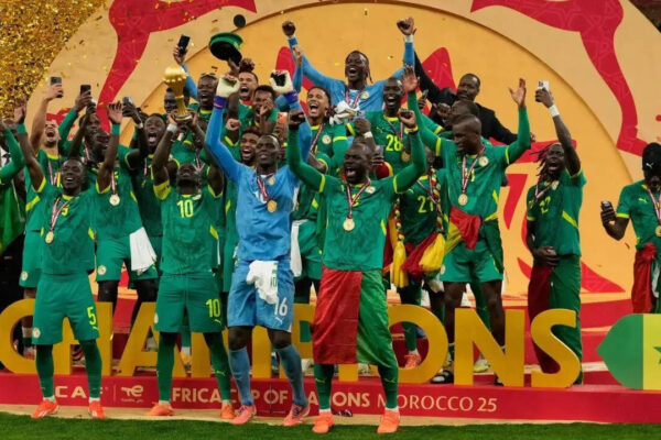 Drama at AFCON final: Players walk off, Panenka missed, and Senegal lift trophy – Watch