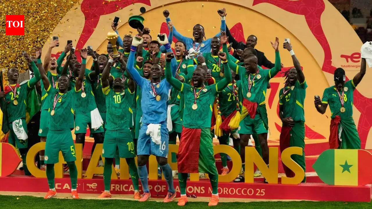 Drama at AFCON final: Players walk off, Panenka missed, and Senegal lift trophy – Watch