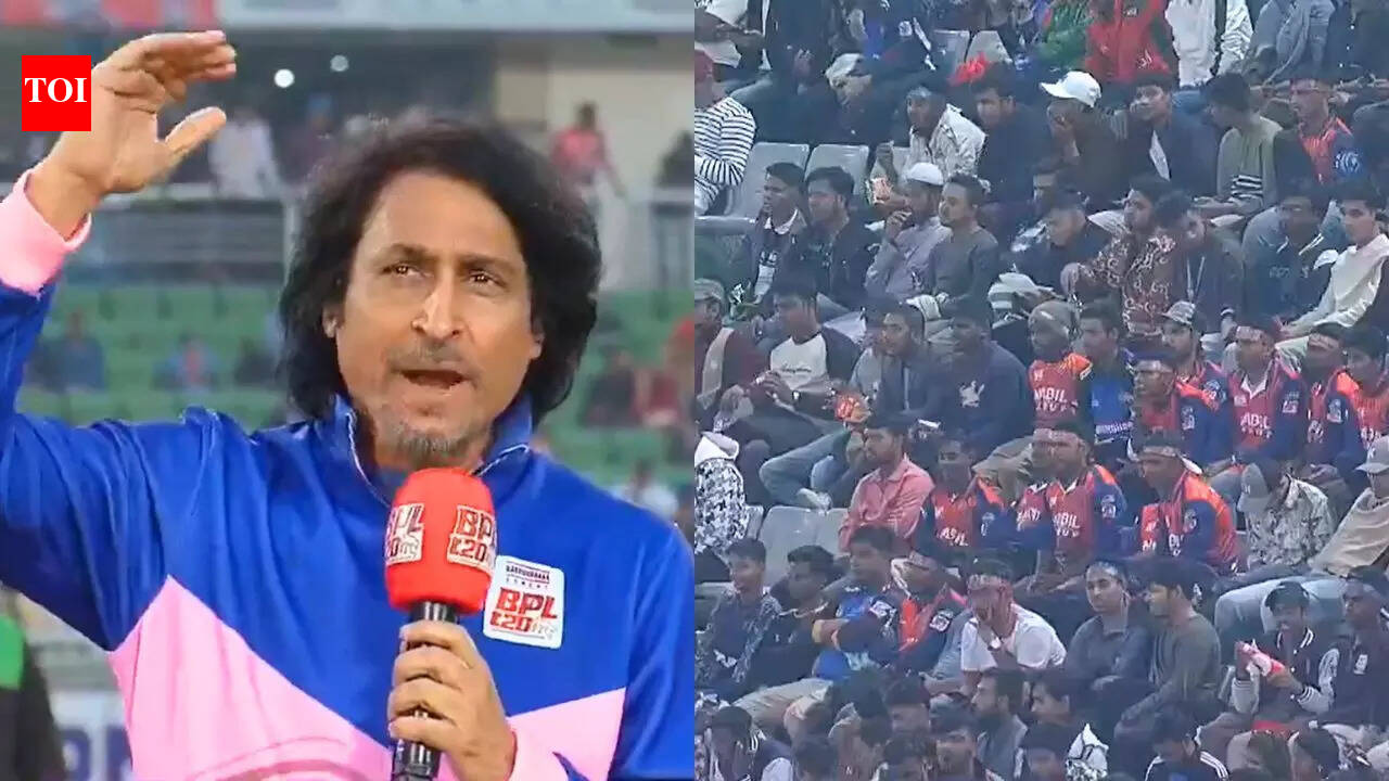 ‘Make some noise’: Pakistan’s Ramiz Raja embarrasses himself in front of Bangladesh crowd – Watch