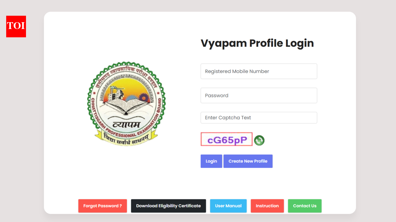 CG TET admit card 2026 released at vyapamcg.cgstate.gov.in: Direct link to download here