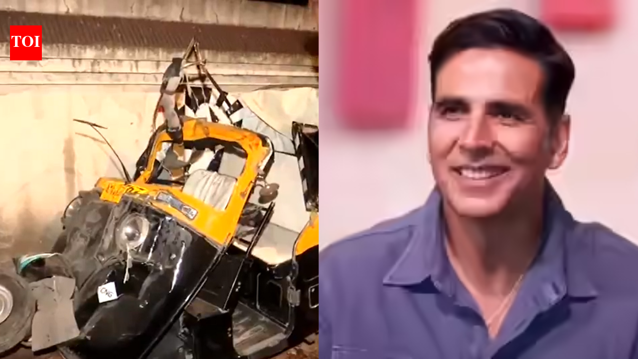 Mumbai road crash: Auto driver hurt as Mercedes collides with Akshay Kumar’s escort vehicle; driver hospitalised