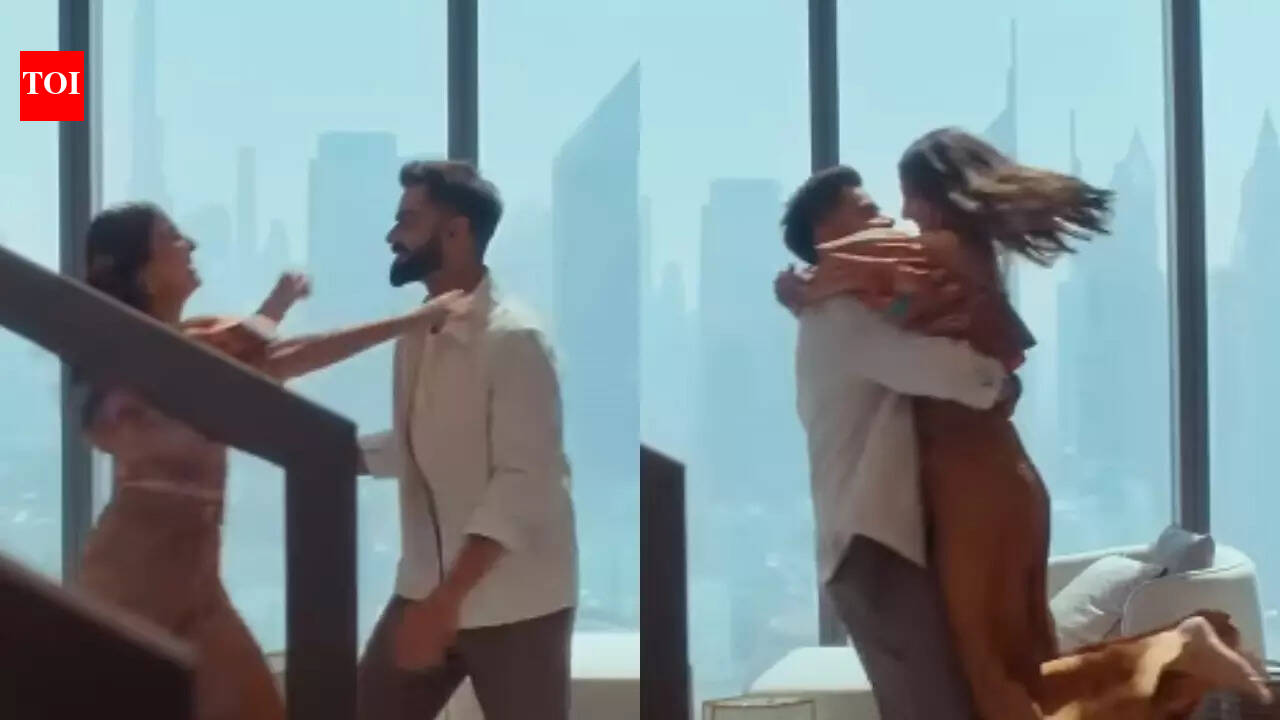 Virat Kohli and Anushka Sharma woo fans with sizzling chemistry in ad shoot; Netizens say ‘Better than a Bollywood romance’