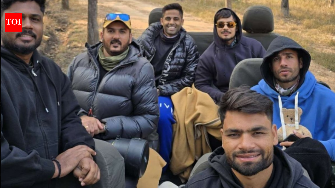 Suryakumar Yadav with team on tiger safari at Pench National Park ahead of New Zealand T20: Which animals did they spot? |