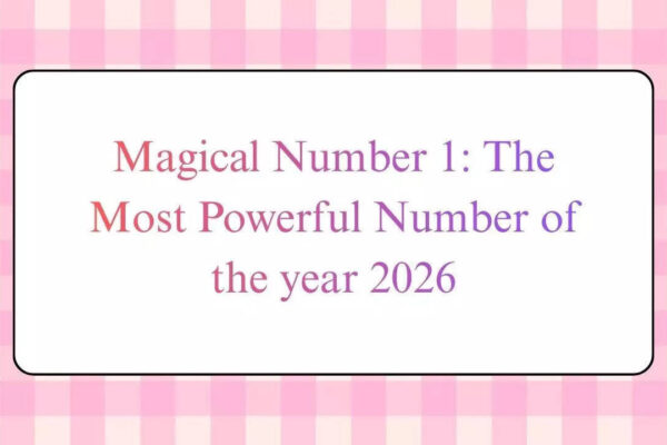 Magical Number 1: The Most Powerful Number of the year 2026