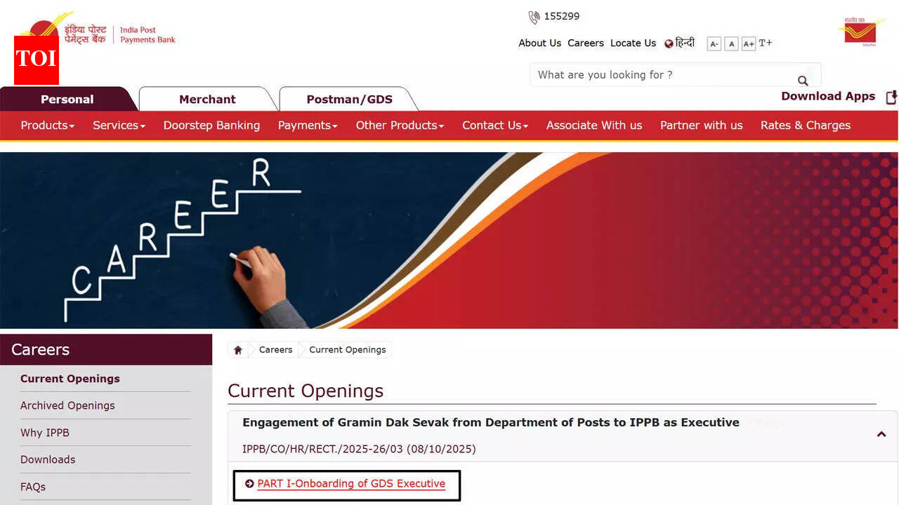 India Post IPPB GDS Executive final result 2025 released at ippbonline.bank.in; download PDF here