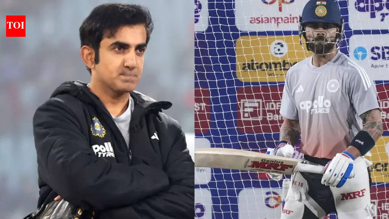 Crowd chants ‘Gautam Gambhir haye haye’; Virat Kohli reacts – WATCH