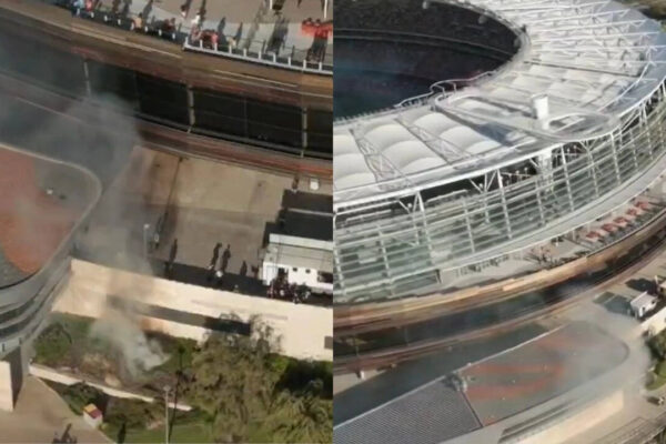 Horror in Australia: Fire outside BBL stadium with Babar Azam, Steve Smith playing – Watch
