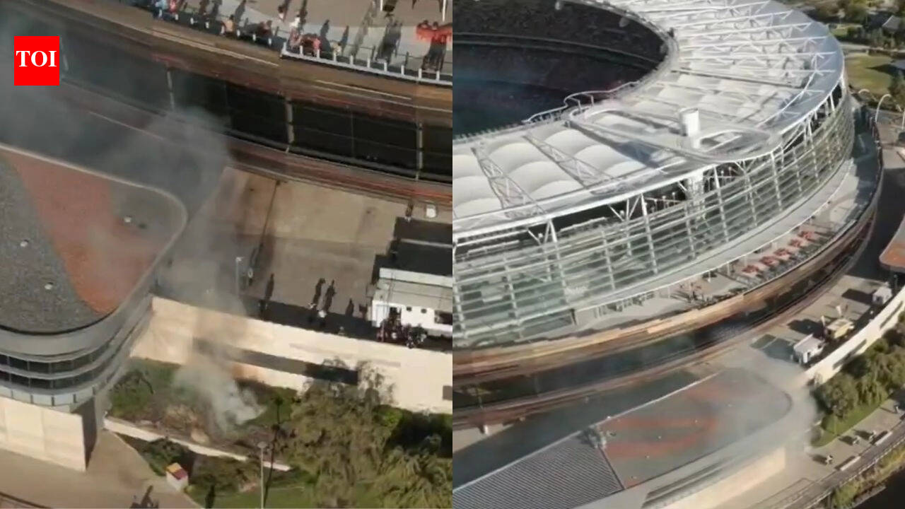 Horror in Australia: Fire outside BBL stadium with Babar Azam, Steve Smith playing – Watch