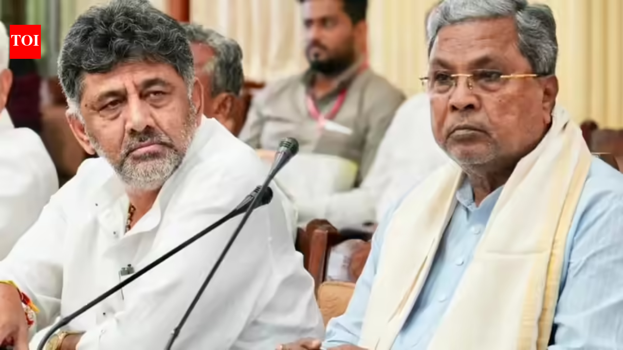 Karnataka CM Siddaramaiah, Deputy CM Shivakumar NEW DELHI: The ongoing tension over the Karnataka chief minister’s post resurfaced on Tuesday after DK Shivakumar’s brother said Rahul Gandhi had assured the deputy chief minister that a decision would be taken at an appropriate time.Former MP DK Suresh described Shivakumar as a committed party functionary and said the Congress leadership, including Gandhi, had asked him to exercise restraint while assuring him that the matter would be resolved in due course. ‘We Are United…Will Go To Delhi If High Command Calls’: Siddaramaiah, Shivakumar After Meeting “The party has already asked him to be patient. Rahul Gandhi, during the meeting in Mysuru, also said that an appropriate decision would be taken at the right time,” news agency PTI reported him as saying.He also said that Shivakumar’s approach was guided by the need to keep all 140 Congress legislators together and maintain stability in the government. Emphasising that political authority requires perseverance, he added, “In the interest of the party and legislators, and with the goal of keeping all 140 legislators together, he is patiently waiting for the party’s decision.”With an eye on the 2028 assembly elections, Suresh also stressed that unity within the Congress would be critical. “He is also the party president and should maintain discipline first, which he is following diligently,” he said refering to Shivakumar.The leadership churn in Karnataka intensified after the Congress government completed the halfway mark of its five-year term on November 20, 2025. The speculation centres on a reported power-sharing understanding between Chief Minister Siddaramaiah and Shivakumar at the time of government formation in 2023. Shivakumar has previously said discussions on the issue were held with the Congress high command and that while a decision had been taken, its timing is yet to be finalised.Suresh indicated that the upcoming legislative session, scheduled from January 22 to 31, could be a reference point, after which the party leadership’s stand may become clearer. Meanwhile, chief minister Siddaramaiah said he would travel to New Delhi if called by the Congress high command to discuss the leadership issue. He reiterated that any such engagement would depend on a formal summons from the party leadership. “I will go if I am called by the Congress high command,” he said.Siddaramaiah also sought to shift focus to governance, noting that the joint session of the state legislature would be held from January 22 to 31, alongside a special session on MGNREGA. He said preparations for the 2026–27 state budget would begin after the session, with official ANI sources indicating that the budget is likely to be presented in March. Siddaramaiah had previously said he intends to present his 17th state budget next year, adding to his record as finance minister.About the AuthorTOI News DeskThe TOI News Desk comprises a dedicated and tireless team of journalists who operate around the clock to deliver the most current and comprehensive news and updates to the readers of The Times of India worldwide. With an unwavering commitment to excellence in journalism, our team is at the forefront of gathering, verifying, and presenting breaking news, in-depth analysis, and insightful reports on a wide range of topics. The TOI News Desk is your trusted source for staying informed and connected to the ever-evolving global landscape, ensuring that our readers are equipped with the latest developments that matter most.”Read MoreEnd of ArticleFollow Us On Social MediaVideosFrom Karyakarta To Party President: Nitin Nabin Becomes BJP’s Youngest-Ever ChiefYunus Government Takes Chinese Envoy Near Teesta, Rekindling Fears Over India’s Chicken’s NeckNationalism, Sanatan, Demographic Change: Nitin Nabin Draws Red Line In First Speech As BJP ChiefNew Global Index Puts India Ahead Of US And China, Shifting Debate From Power To ResponsibilityPM Modi Signals Generational Shift As Nitin Nabin Becomes New BJP President, Calls Him His BossOp Sindoor On Kartavya Path: IAF To Showcase How India Fights Modern Wars During R-Day ParadeDefence, Nuclear & Trade Push: Inside UAE Prez’s Short 3-Hour Trip To India, Meet With PM ModiPakistan Pushes To Broaden Saudi Defence Ties Into Wider Islamic World Security Alliance Like NATOBoost For India’s Defence Exports: Rajnath Flags Off First Batch Of Pinaka Guided Rockets To Armenia’MOUs Close To 1L Cr’: Himanta Biswa Sarma Seeks Investment As Assam Makes Davos Debut123Photostories‘Sheila Ki Jawani’, ‘Munni Badnaam Hui’, ‘Baby Doll’: Bollywood item songs that broke the internet with their zany lyricsRanbir Kapoor’s ‘Badtameez Dil’ to Nora Fatehi’s ‘Dilbar’: Iconic dance steps from Bollywood songs everyone still tries to copyFrom Mrunal Thakur’s ‘Do Deewane Sehar Mein’ to Preity Zinta’s ‘Kal Ho Naa Ho’: Meet Bollywood’s queens who won hearts with geeky looksFrom Smriti Irani to Amar Upadhyay: How much the Kyunki Saas Bhi Kabhi Bahu Thi star cast earns per episode12 traditional dishes that are must-try in KochiTop shows to binge-watch this week on Prime VideosKobe Bryant’s inspirational quotes for childrenAncient Devi Mantras According to Your Birth DateTamil Nadu temples get a lift: Preserving history, beating floodsHow to make Chef Sanjeev Kapoor-style Mushroom Galouti Kebabs for evening snacking123Hot PicksSilver price todayBudget 2026Karnataka DGP ScandalGold price predictionNitin NabinPublic holidays January 2026Bank Holidays JanuaryTop TrendingMatthew StaffordJEE Main 2026Oskar Sundqvist InjuryAndrew CallaghanAtlanta Braves RumorsRoger FedererKlay ThomponJohn Harbaughs WifeBengaluru WeatherDC Robert Saleh