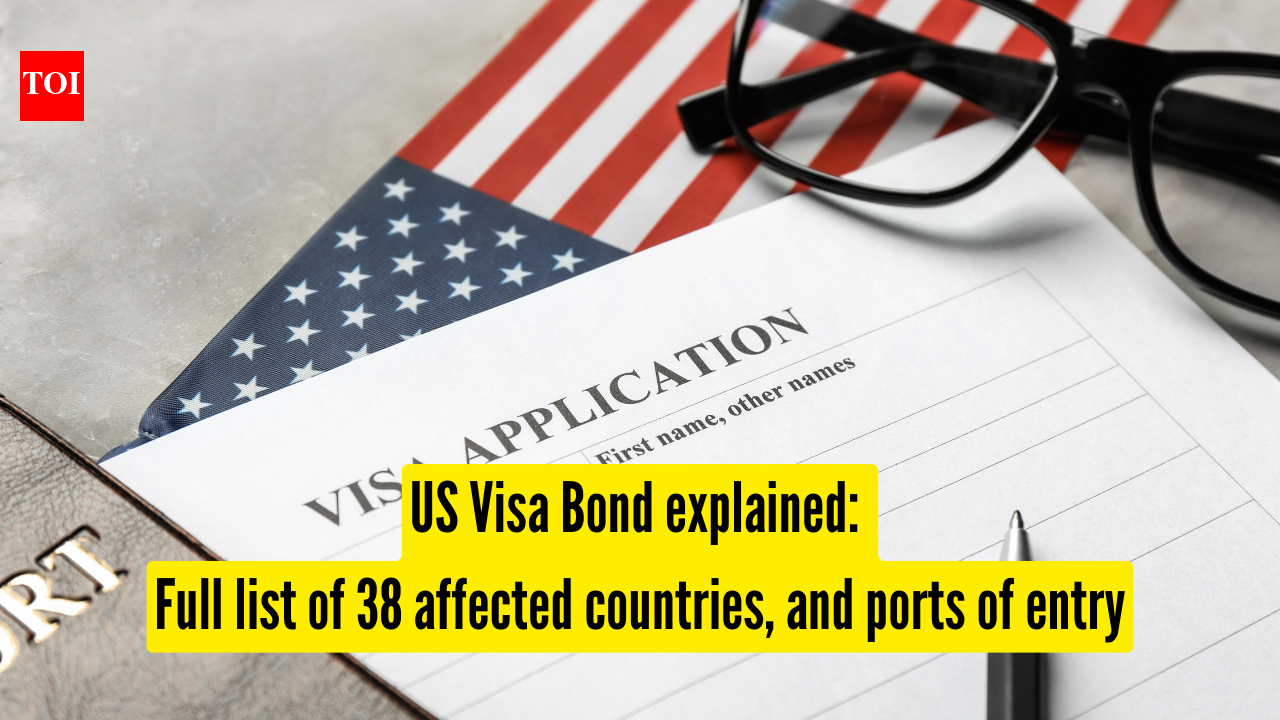 US Visa Bond explained: Full list of 38 affected countries, and ports of entry |