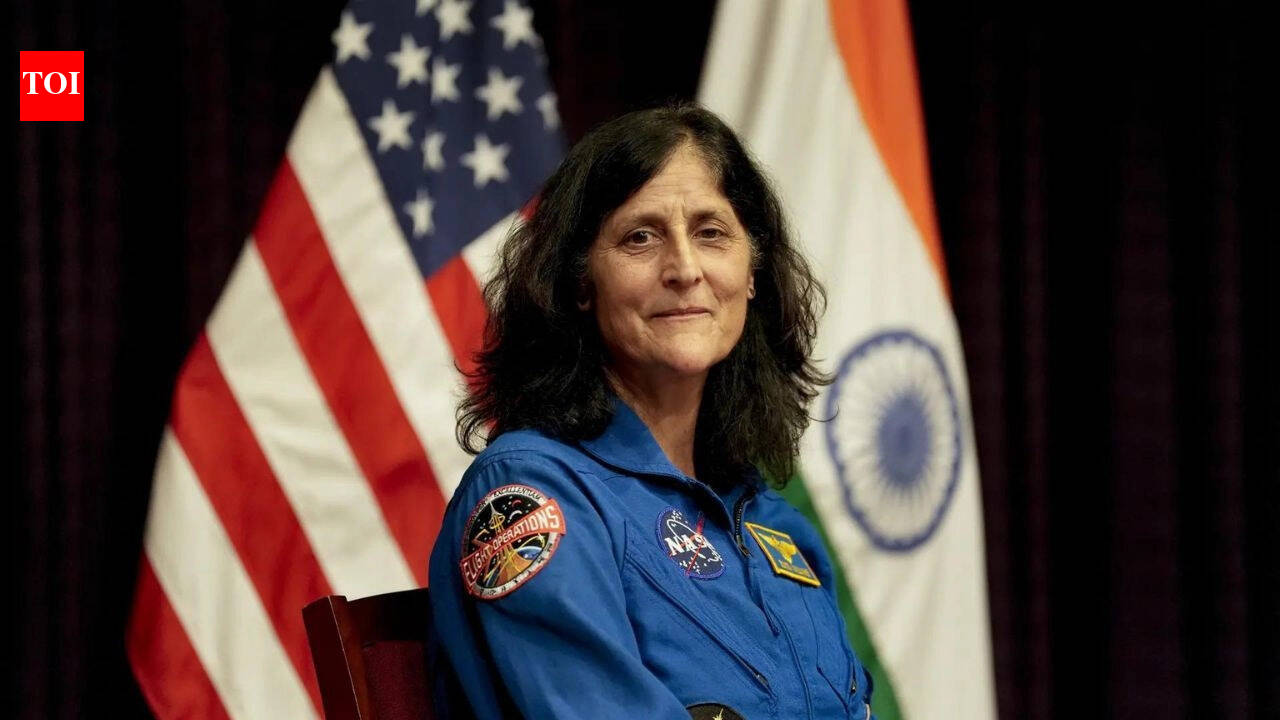 Retd astronaut Sunita Williams at the US Embassy in New Delhi (PTI photo) NEW DELHI: Calling her visit to India a homecoming, Indian-origin Nasa astronaut Sunita Williams on Tuesday said India held personal importance for her as it was the country where her father was born.Speaking at an interactive session at the American Center in New Delhi, Williams said, “One of the first things you do when you get to space is that we all want to look for our home, like our immediate home. I grew up in Massachusetts. My father’s from India. My mother’s from Slovenia. I’m obviously looking for these places to call home.” Sunita Willaims Is Free: Hugs, Tears At ISS As SpaceX Replacement Crew Meets Stranded Astronauts Williams also spoke about her extended stay aboard the International Space Station after an eight-day mission stretched to more than nine months due to technical issues with the Boeing spacecraft. Recalling life aboard the ISS, she said, “We are not the best singers, but we can make space cakes,” drawing laughter from the audience. “You would see almost 12 people on the ISS at one point in time,” she said.Reflecting on how space travel changed her outlook, Williams said, “It really makes you feel like we are just one,” adding that differences between people seem far smaller when seen from orbit.”Every person I know is there, every animal, every plant, everything we know is there. We’re all in this one little space in our solar system, and I think it changes your perception about us having any differences. It really makes you feel like we are just one and we all should probably work a little bit closer and easier together,” Williams said.About the AuthorTOI News DeskThe TOI News Desk comprises a dedicated and tireless team of journalists who operate around the clock to deliver the most current and comprehensive news and updates to the readers of The Times of India worldwide. With an unwavering commitment to excellence in journalism, our team is at the forefront of gathering, verifying, and presenting breaking news, in-depth analysis, and insightful reports on a wide range of topics. The TOI News Desk is your trusted source for staying informed and connected to the ever-evolving global landscape, ensuring that our readers are equipped with the latest developments that matter most.”Read MoreEnd of ArticleFollow Us On Social MediaVideosPolice Arrest MZ Wiztown Owner Abhay Kumar Over Noida Techie Yuvraj Mehta’s DeathOwaisi Defends Hijab-Clad PM Dream, Says Constitution Allows It77th Republic Day Parade to Witness Debut of DRDO’s Hypersonic Anti-Ship MissilePM Modi Endorses Nitin Nabin As New BJP Chief; 200% Trump Tariff On French Champagne?One Year Of Trump 2.0: How India-US Ties Went From Strategic Ties To Strategic Stress In 12 MonthsInside Jaish’s Kargil-Style Terror Bunker In J&K Where Maggi, Rice, Gas And Grenades Were StockedEU Puts India At Core Of Historic Trade Reset At Davos, Ursula Leyen Terms It ‘Mother Of All Deals’PM Modi Says Parties Shielding Illegal Immigrants Must Be Exposed, Calls It a National ThreatFrom Karyakarta To Party President: Nitin Nabin Becomes BJP’s Youngest-Ever ChiefYunus Government Takes Chinese Envoy Near Teesta, Rekindling Fears Over India’s Chicken’s Neck123PhotostoriesHow to make Punjabi Lobia Masala for dinner at home‘Jana Nayagan’: Everything to know about trailer, posters, cast and more of Thalapathy Vijay’s starrer amid CBFC delayTop 10 countries with the highest government debtFrom Nimona to Samosa: 9 delicious local dishes made with Green Peas5 reasons you could be on the next layoff list of your companyBaby names as beautiful as a melody‘Sheila Ki Jawani’, ‘Munni Badnaam Hui’, ‘Baby Doll’: Bollywood item songs that broke the internet with their zany lyricsRanbir Kapoor’s ‘Badtameez Dil’ to Nora Fatehi’s ‘Dilbar’: Iconic dance steps from Bollywood songs everyone still tries to copyFrom Mrunal Thakur’s ‘Do Deewane Sehar Mein’ to Preity Zinta’s ‘Kal Ho Naa Ho’: Meet Bollywood’s queens who won hearts with geeky looksFrom Smriti Irani to Amar Upadhyay: How much the Kyunki Saas Bhi Kabhi Bahu Thi star cast earns per episode123Hot PicksSilver price todayBudget 2026Karnataka DGP ScandalGold price predictionNitin NabinPublic holidays January 2026Bank Holidays JanuaryTop TrendingMatthew StaffordDraymond GreenOskar Sundqvist InjuryAndrew CallaghanAtlanta Braves RumorsRoger FedererKlay ThomponJohn Harbaughs WifeBengaluru WeatherDC Robert Saleh