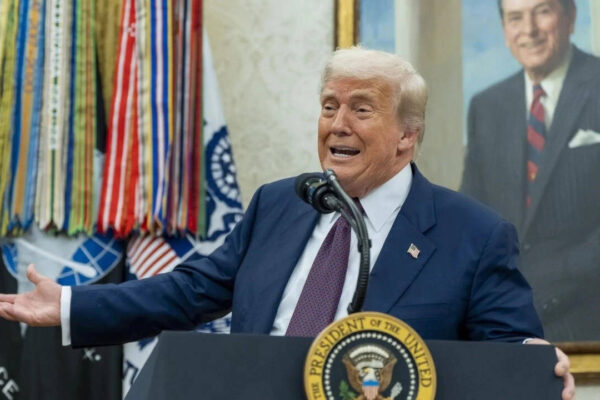 ‘If I didn’t come along, there would be no … ‘: Trump takes credit for Nato’s existence as Europe bristles over Greenland