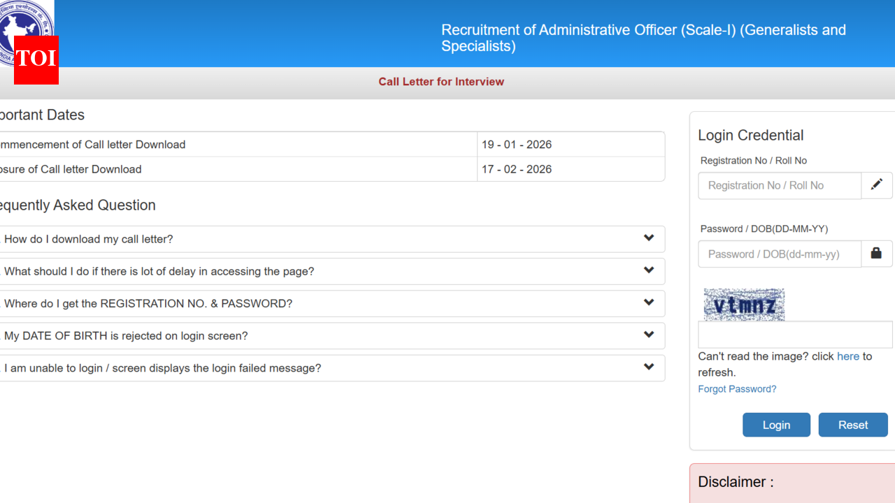 NIACL AO interview letter 2026 released: Check direct link to download here