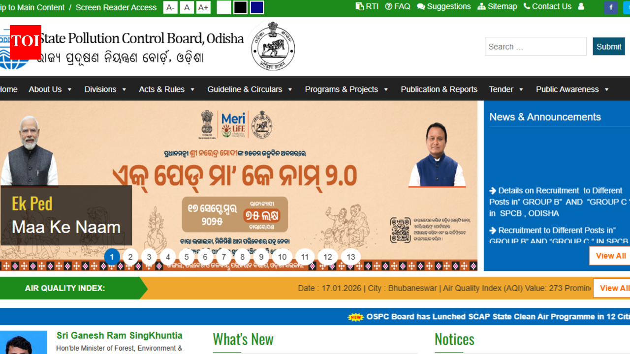 OSPCB recruitment 2026: Apply online for 113 Group B and C posts, direct link here