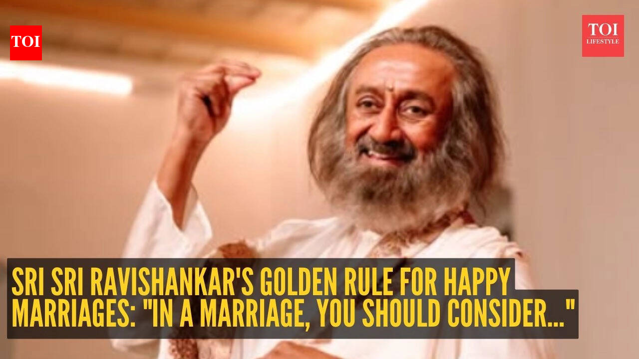 Relationship tip of the day: Sri Sri Ravishankar’s golden rule for happy marriages: “In a marriage, you should consider…” |